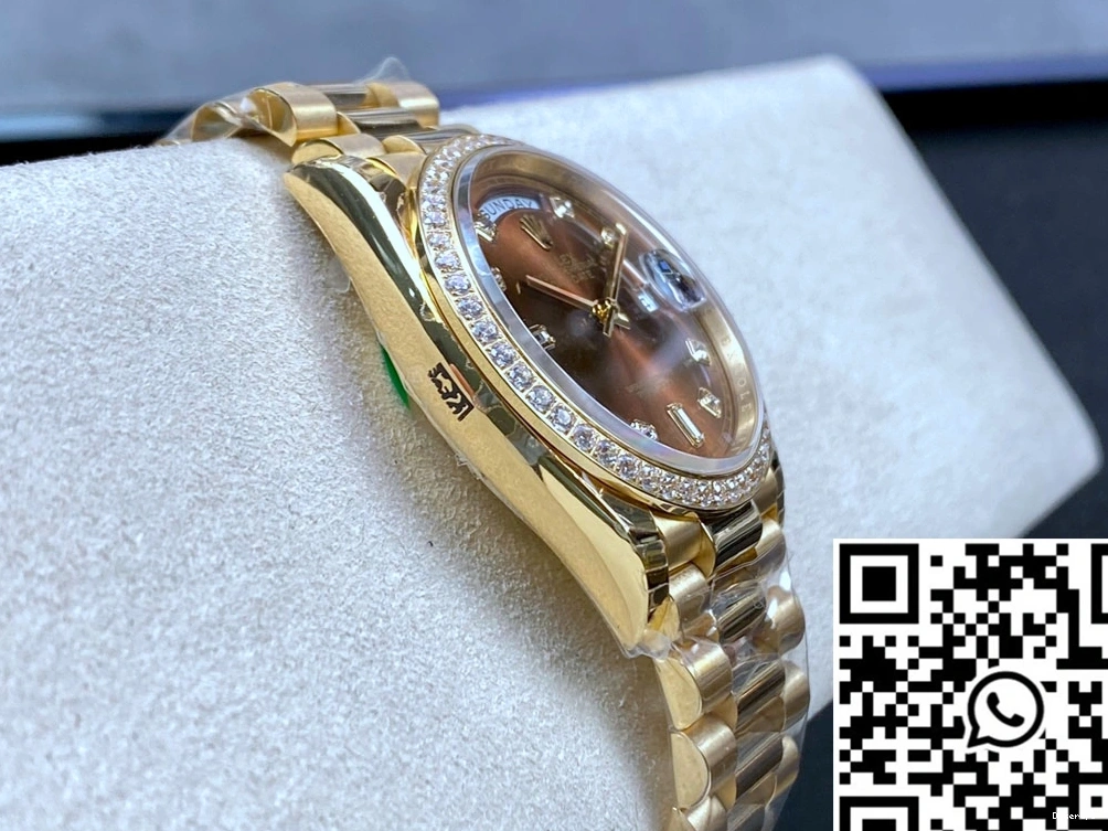 Day Rolex Dial M128348RBR-0005 Date Brown Factory EW 0416